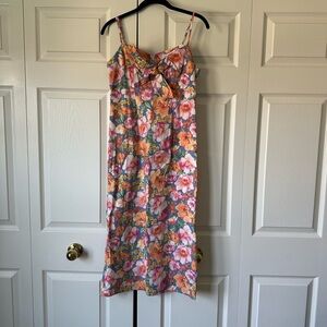 LUSH - Floral Spaghetti Strap Dress